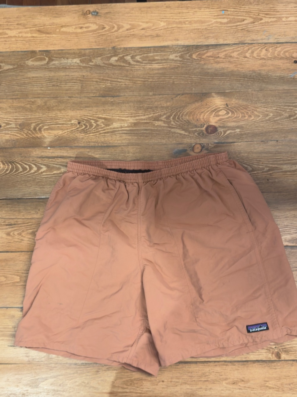 Patagonia Baggies Longs Rust/Tan Shorts